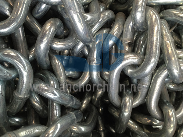 32mm Gred 2 Studless Stud Link Rantai Sauh