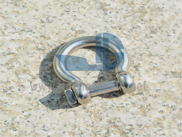 Sauh (Busur) Belenggu (Dengan Pin Kepala Segi Empat), SS304 ATAU SS316