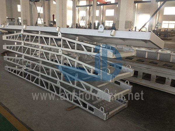 Gangway Kapal Aluminium Jenis Selekoh