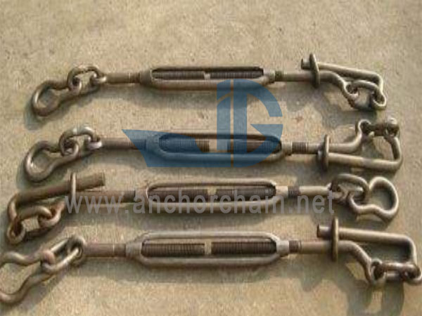Dek Lashing Tumbuckles Dengan Bentuk Pelican Dan Pear