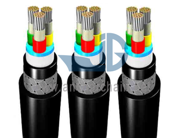 Kabel Kuasa Papan Kapal tahan api 0.61KV