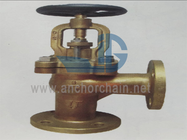 GBT 588 Marin Gangsa Flange Henti Injap
