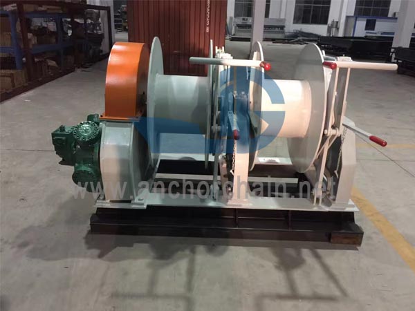 Win Tambat Drum Berganda Hidraulik