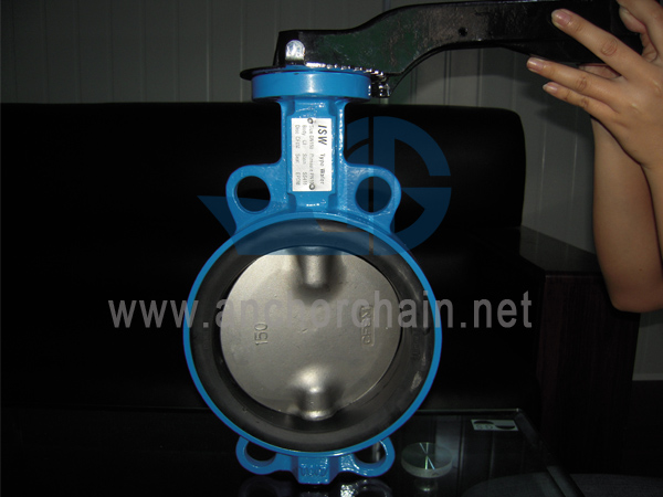 Injap Rama-rama Wafer Keluli Tuang Marin JIS F7480 5K 10K 16K