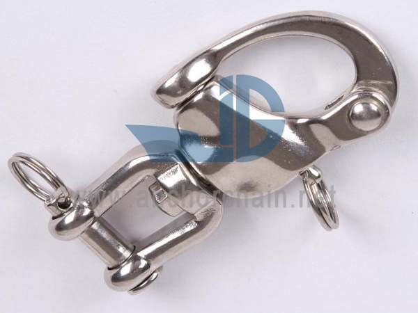 Snap Shackle Jaw Pusing Dipalsukan, SS304 ATAU SS316