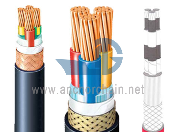Kabel Kuasa Berperisai bebas Halogen TFOI